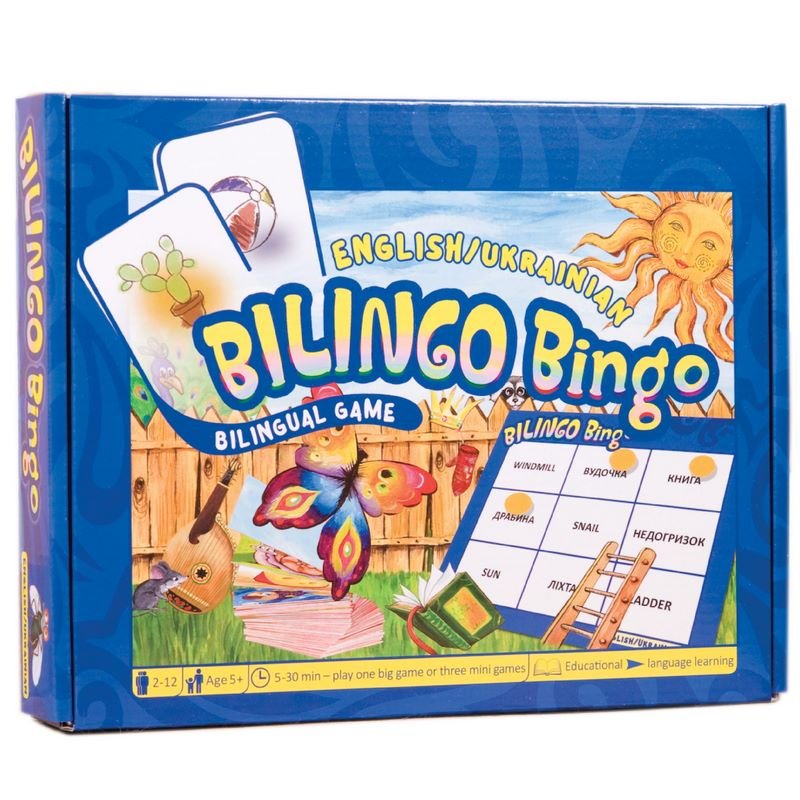 Bilingo Bingo English/Ukrainian